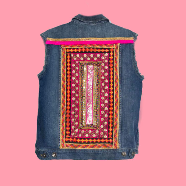 boho denim slback