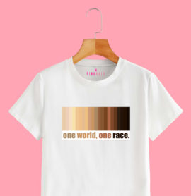 One Race Inspirational Slogan Tee