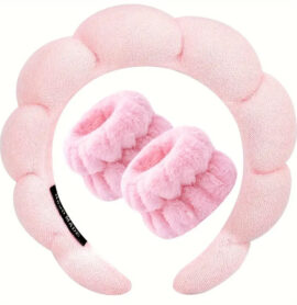 PINK Bubble Head Band Set