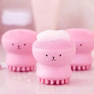 Cute Bear Silicone Cleansing Brush