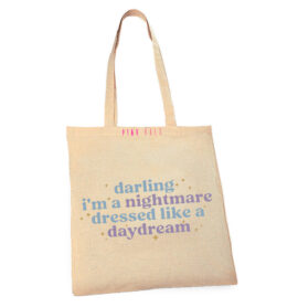 TS Song Lyric Tote Bag