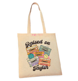 Raised on Taylor Tote Bag