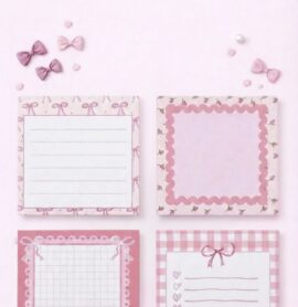 Tiny Bow Thoughts Memo Pads