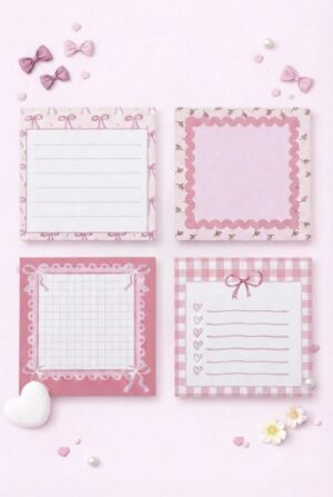 Tiny Bow Thoughts Memo Pads