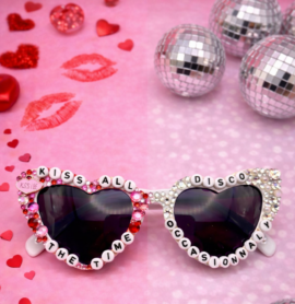 Kiss All The Time. Disco, Occasionally Tour Glasses